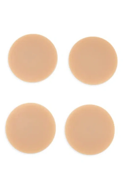 Bloo Round 'em Up 2-pack Round Nipple Covers In Brown