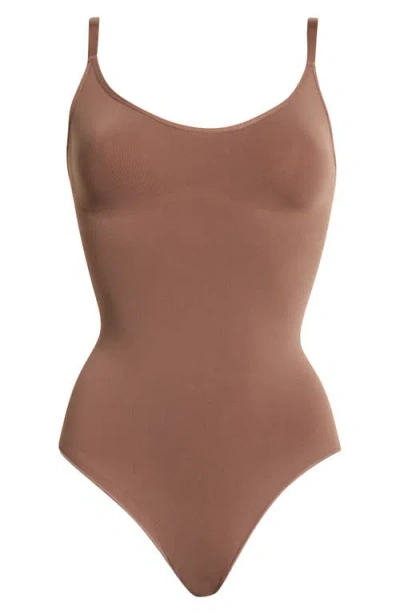 Bloo Sculpting Bodysuit In Brown