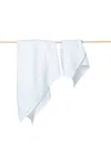 BLOOM & GIVE CABO ORGANIC COTTON BATH TOWEL IN WHITE