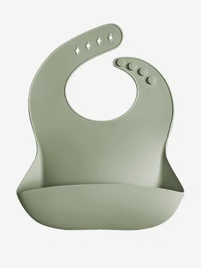 Bloom Bambini Kids'  Baby Everyday Silicone Bib In Green