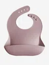 Bloom Bambini Baby Everyday Silicone Bib In Purple