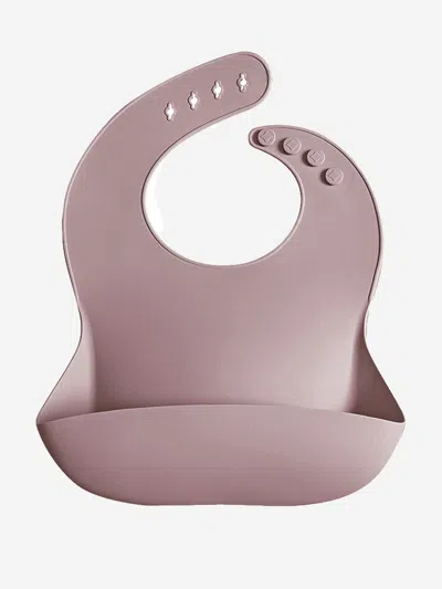 Bloom Bambini Kids'  Baby Everyday Silicone Bib In Purple