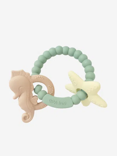 Bloom Bambini Kids'  Baby Seahorse And Starfish Teether In Green