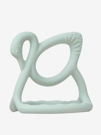 Bloom Bambini Kids'  Baby Swan Teether In Green