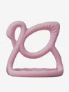 Bloom Bambini Baby Swan Teether In Pink
