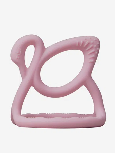 Bloom Bambini Kids'  Baby Swan Teether In Pink