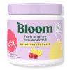 Bloom High Energy Pre-workout Raspberry Lemonade Supplement Powder