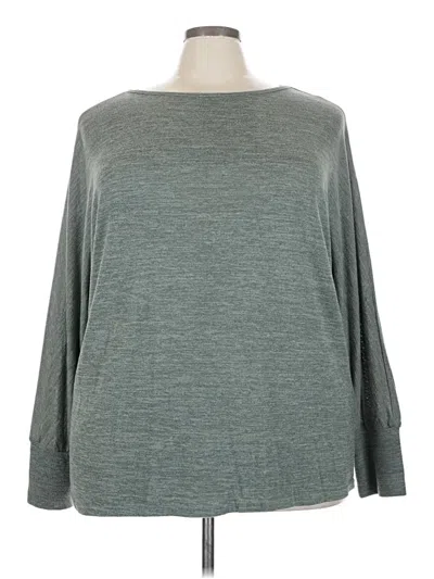 Pre-owned Bloomchic 3/4 Sleeve T-shirt In Gray