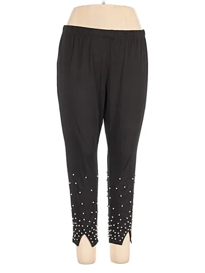 Pre-owned Bloomchic Active Pants In Black