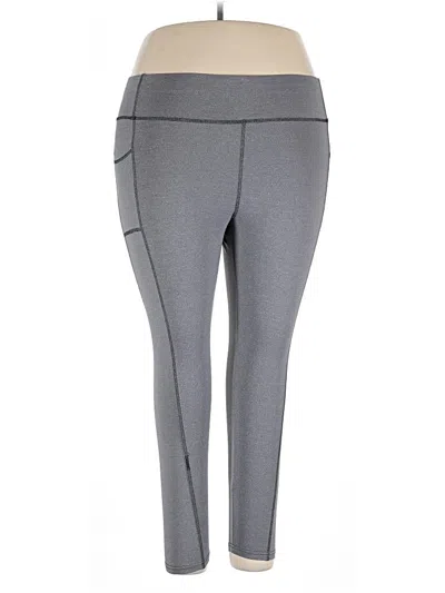 Pre-owned Bloomchic Active Pants In Gray