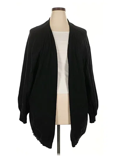 Pre-owned Bloomchic Cardigan Sweater In Black