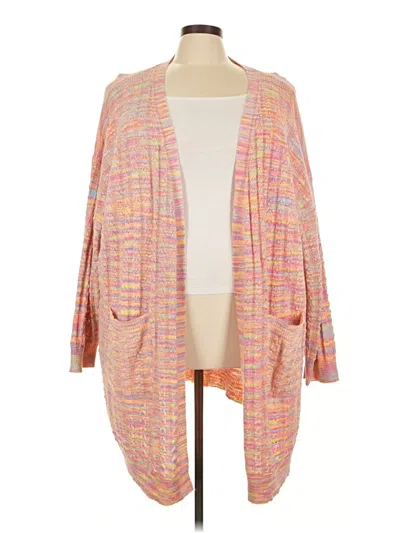 Pre-owned Bloomchic Cardigan Sweater In Pink