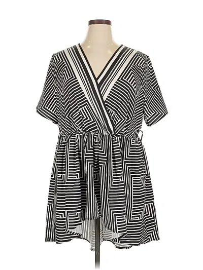 Pre-owned Bloomchic Casual Dress In Black