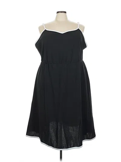 Pre-owned Bloomchic Casual Dress In Black
