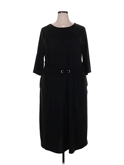 Pre-owned Bloomchic Casual Dress In Black