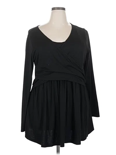 Pre-owned Bloomchic Casual Dress In Black