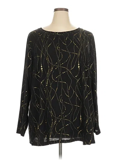 Pre-owned Bloomchic Casual Dress In Black