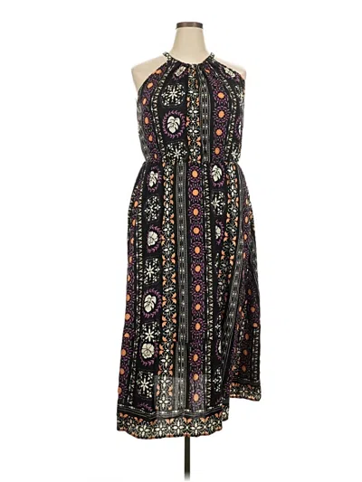 Pre-owned Bloomchic Casual Dress In Black