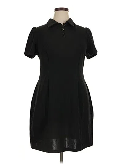 Pre-owned Bloomchic Casual Dress In Black