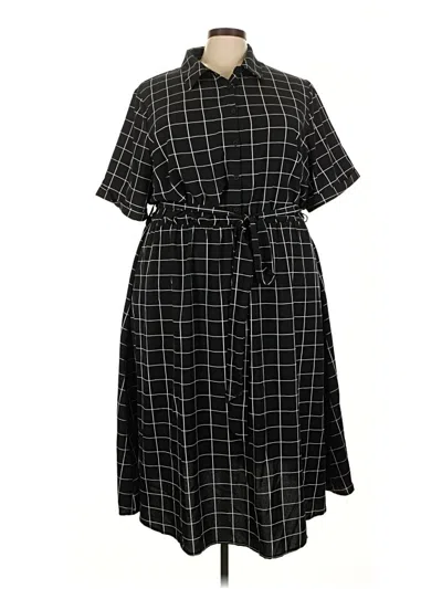 Pre-owned Bloomchic Casual Dress In Black