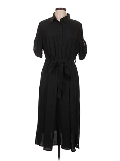 Bloomchic Casual Dress In Black