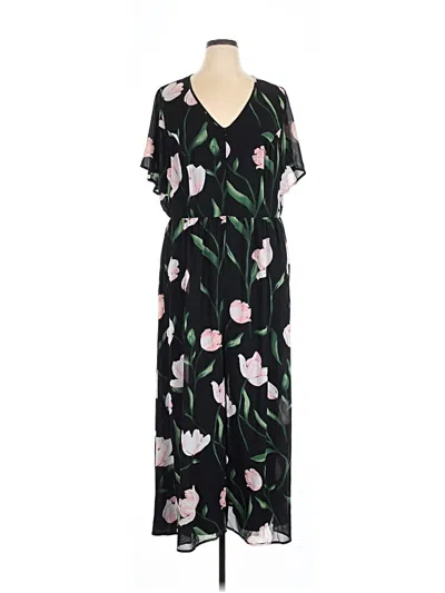 Pre-owned Bloomchic Casual Dress In Black