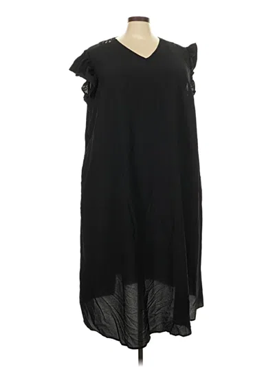 Pre-owned Bloomchic Casual Dress In Black