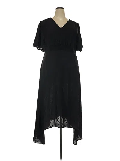 Pre-owned Bloomchic Casual Dress In Black
