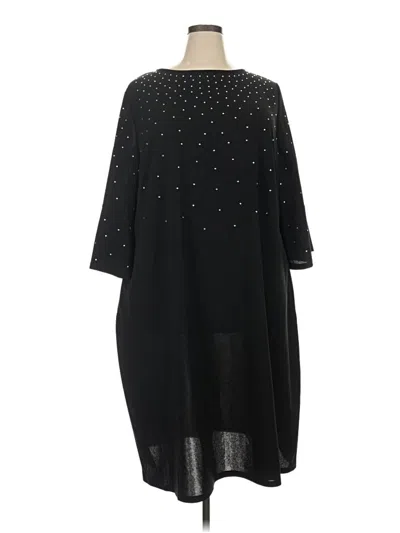 Pre-owned Bloomchic Casual Dress In Black