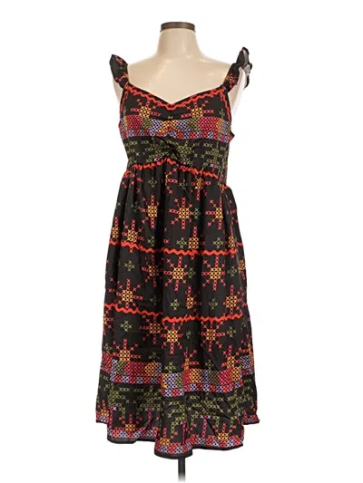 Pre-owned Bloomchic Casual Dress In Black