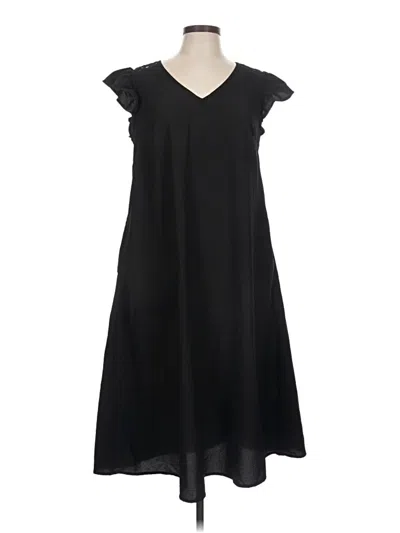 Pre-owned Bloomchic Casual Dress In Black