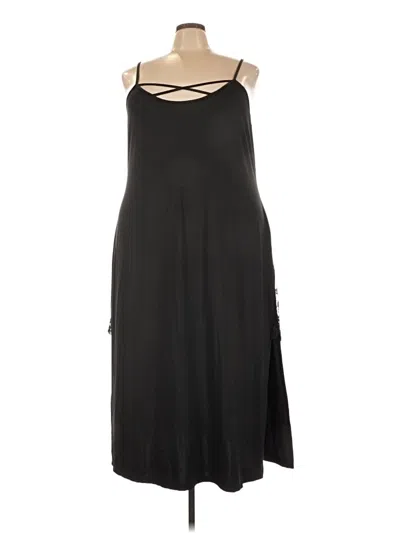 Pre-owned Bloomchic Casual Dress In Black