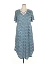 Bloomchic Casual Dress In Blue