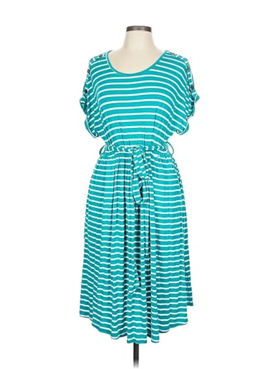 Pre-owned Bloomchic Casual Dress In Blue