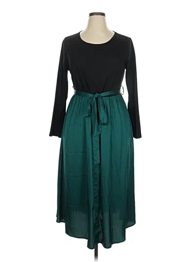 Pre-owned Bloomchic Casual Dress In Blue