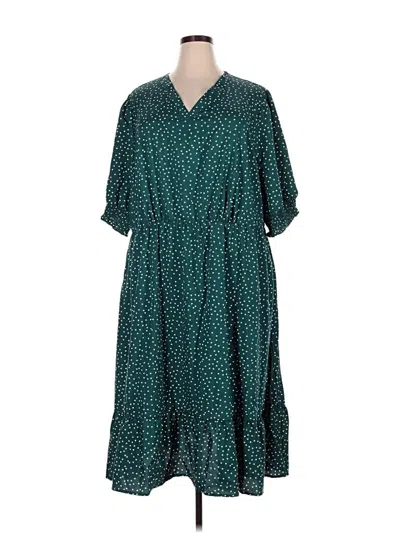 Pre-owned Bloomchic Casual Dress In Blue