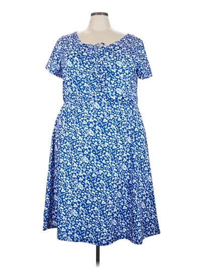 Pre-owned Bloomchic Casual Dress In Blue