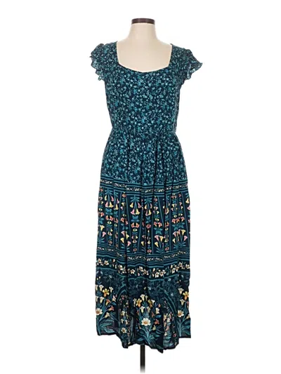 Pre-owned Bloomchic Casual Dress In Blue