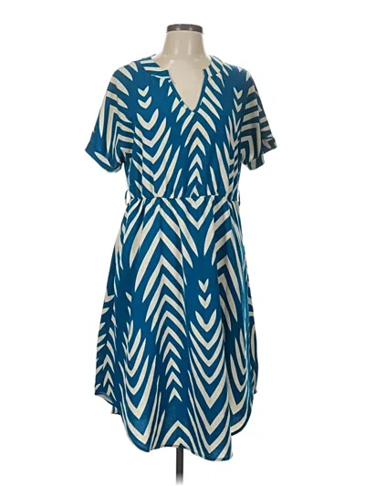 Pre-owned Bloomchic Casual Dress In Blue