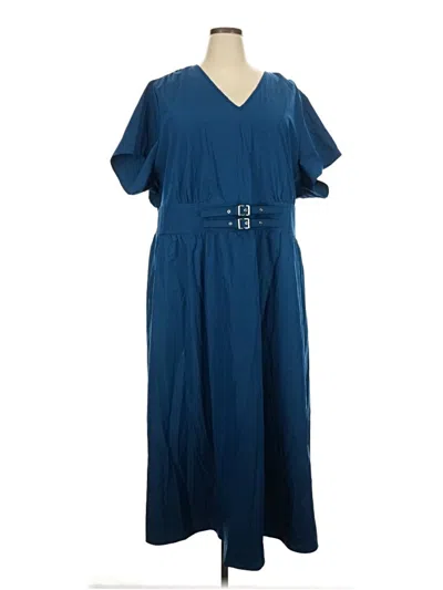 Pre-owned Bloomchic Casual Dress In Blue