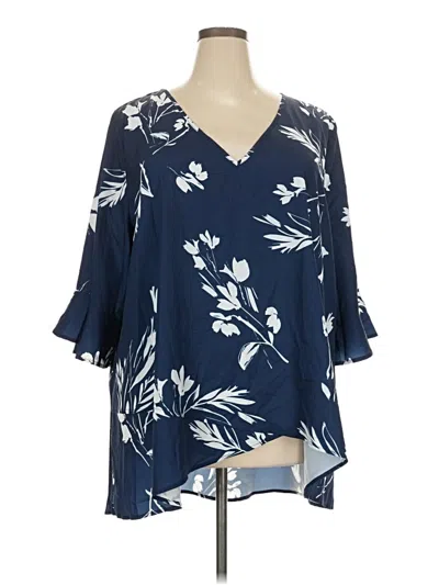 Pre-owned Bloomchic Casual Dress In Blue