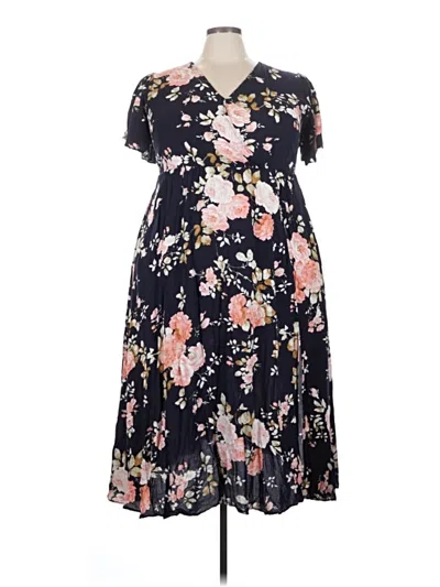 Pre-owned Bloomchic Casual Dress In Blue