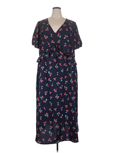 Pre-owned Bloomchic Casual Dress In Blue