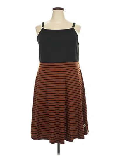 Bloomchic Casual Dress In Brown