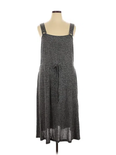 Pre-owned Bloomchic Casual Dress In Gray