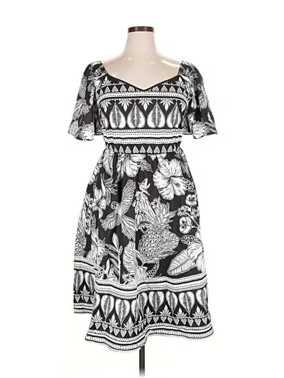 Pre-owned Bloomchic Casual Dress In Gray