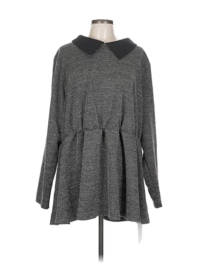 Pre-owned Bloomchic Casual Dress In Gray