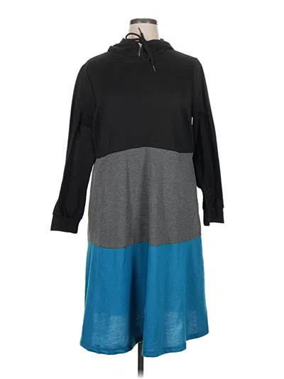 Pre-owned Bloomchic Casual Dress In Gray