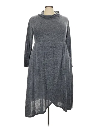 Pre-owned Bloomchic Casual Dress In Gray