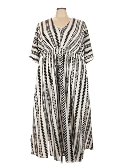 Pre-owned Bloomchic Casual Dress In Gray